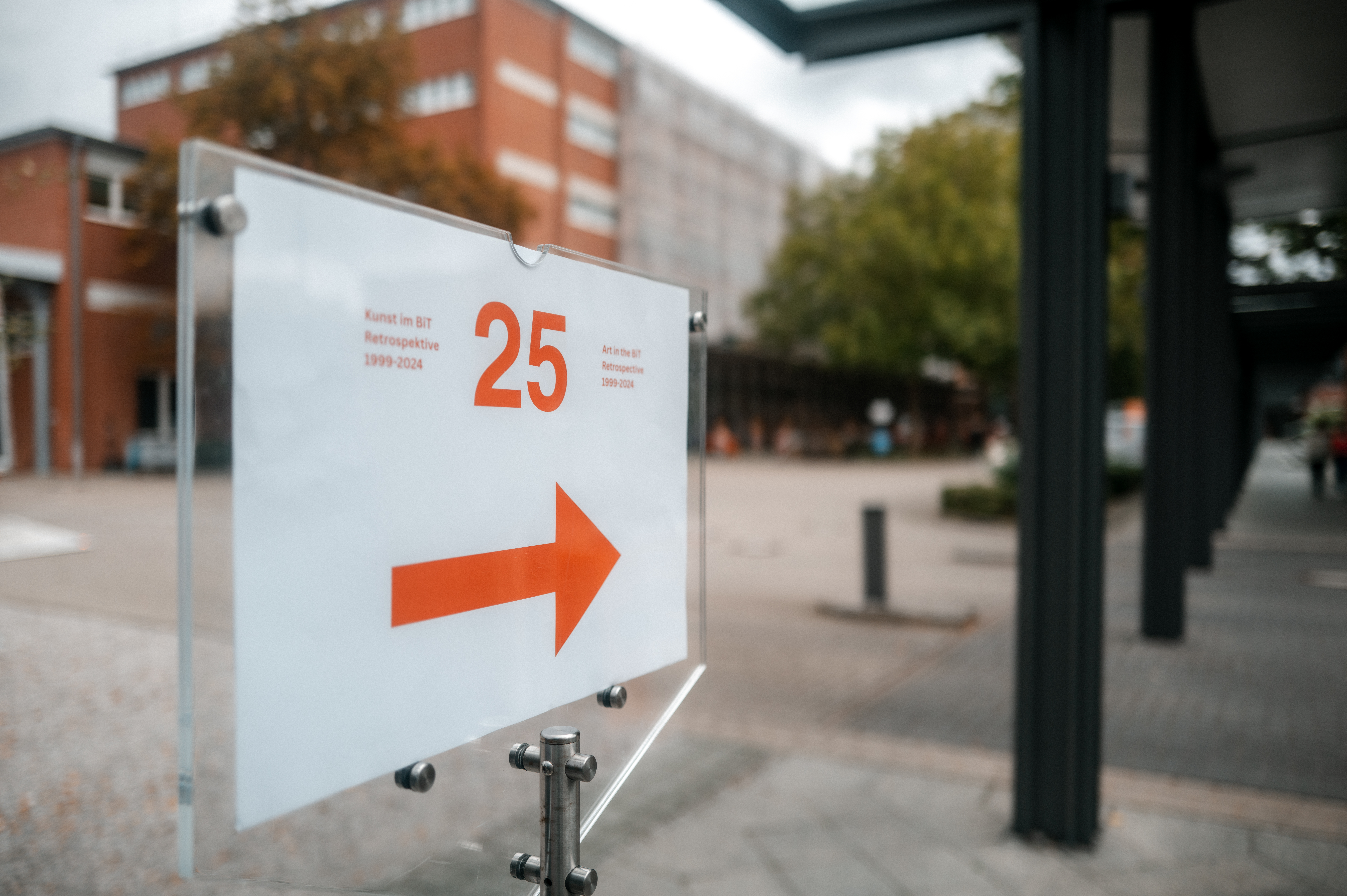 Eingangsbeschilderung 25 Jahre BiT