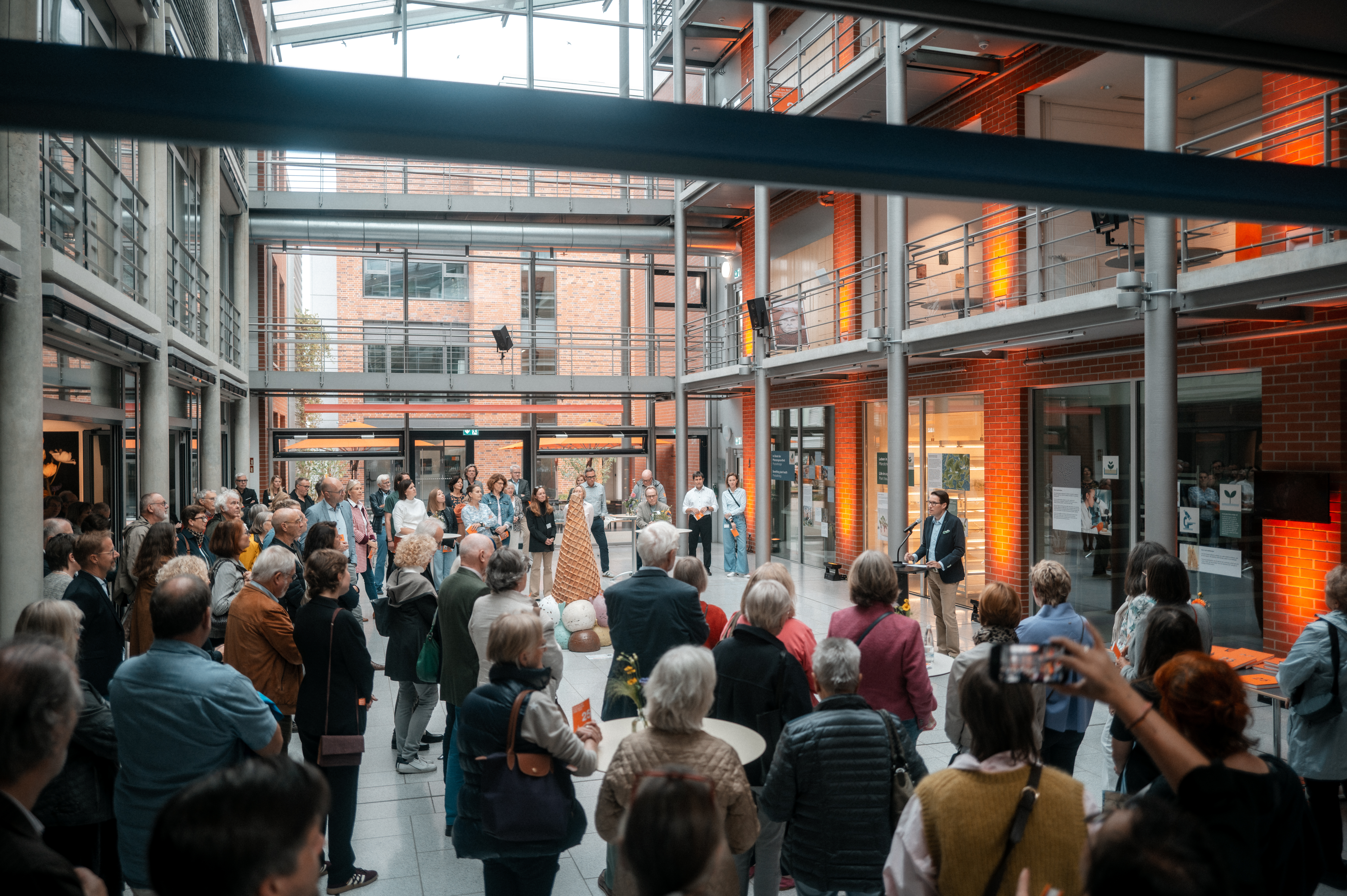 Gäste der Ausstellung