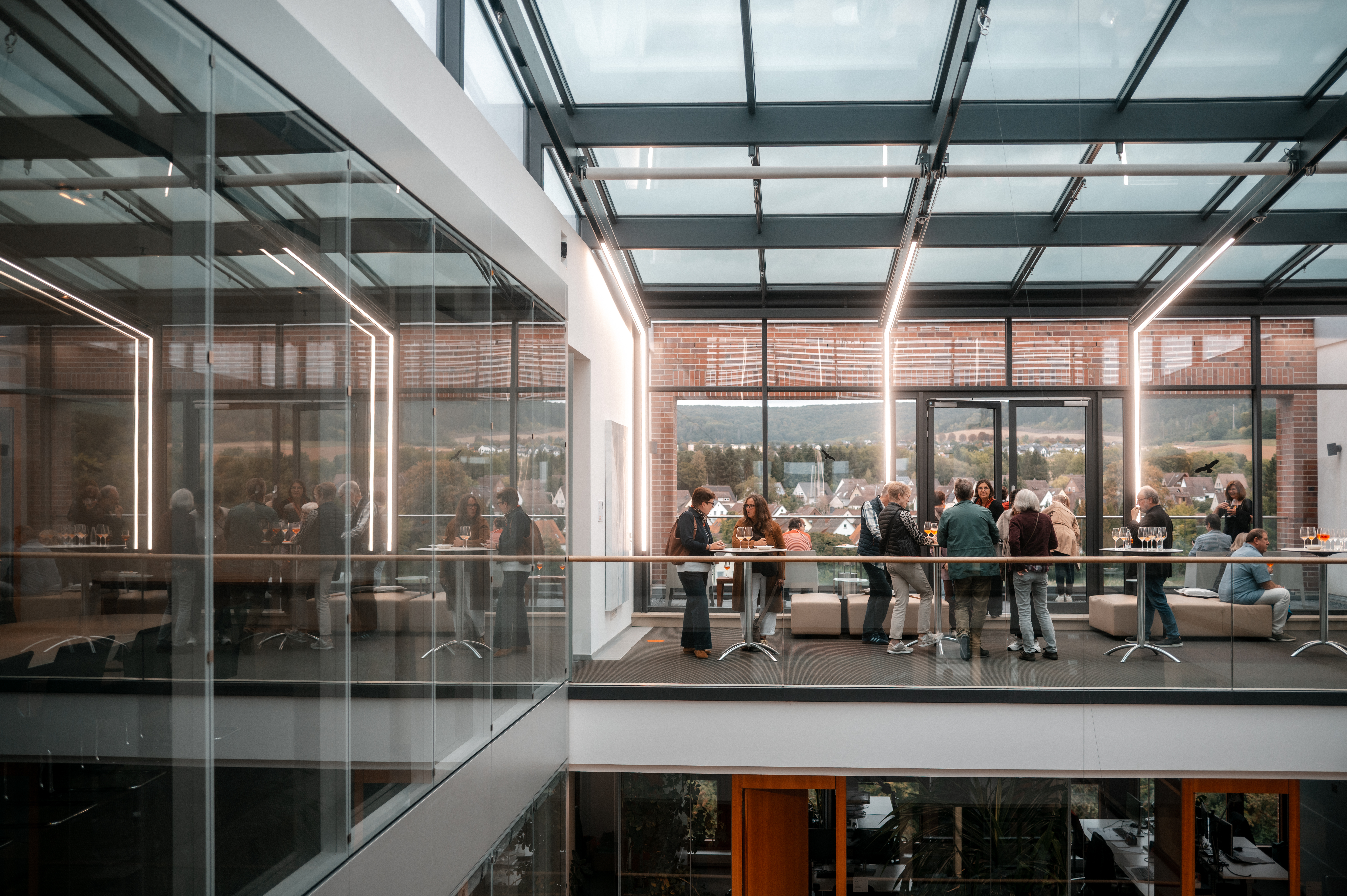 Besucher des 25 Jahre Jubiläums