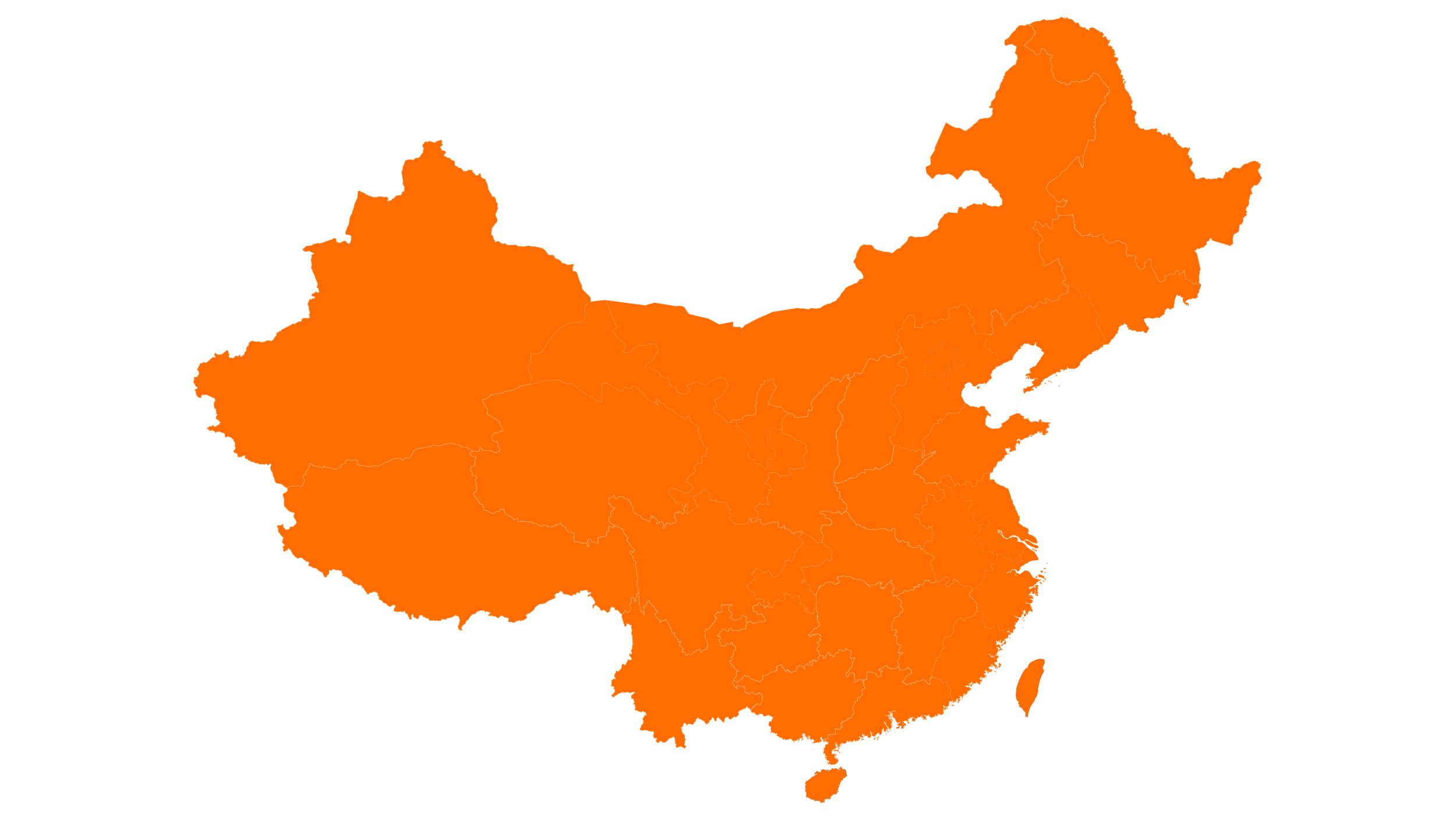 中国区域地图