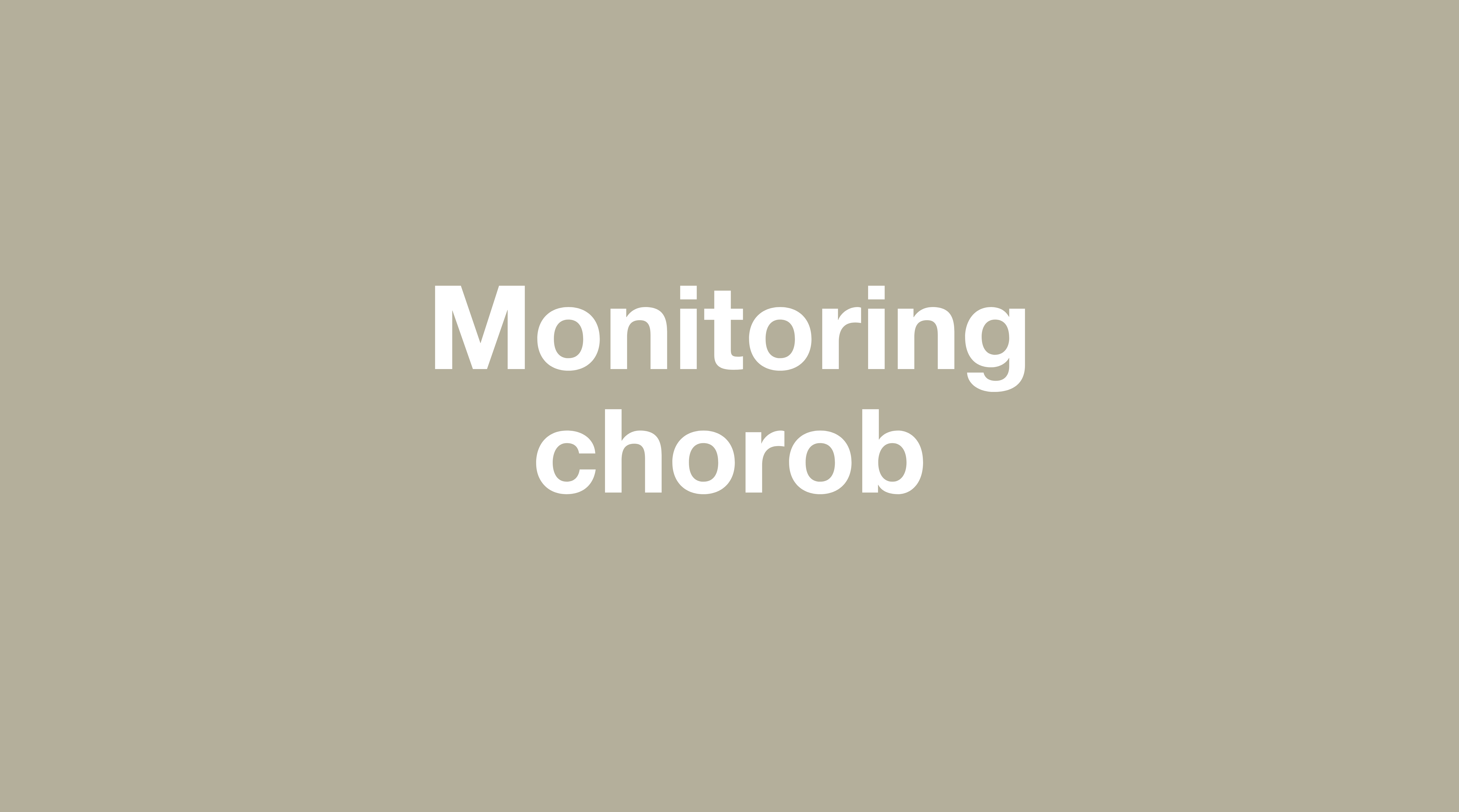Disease Monitoring