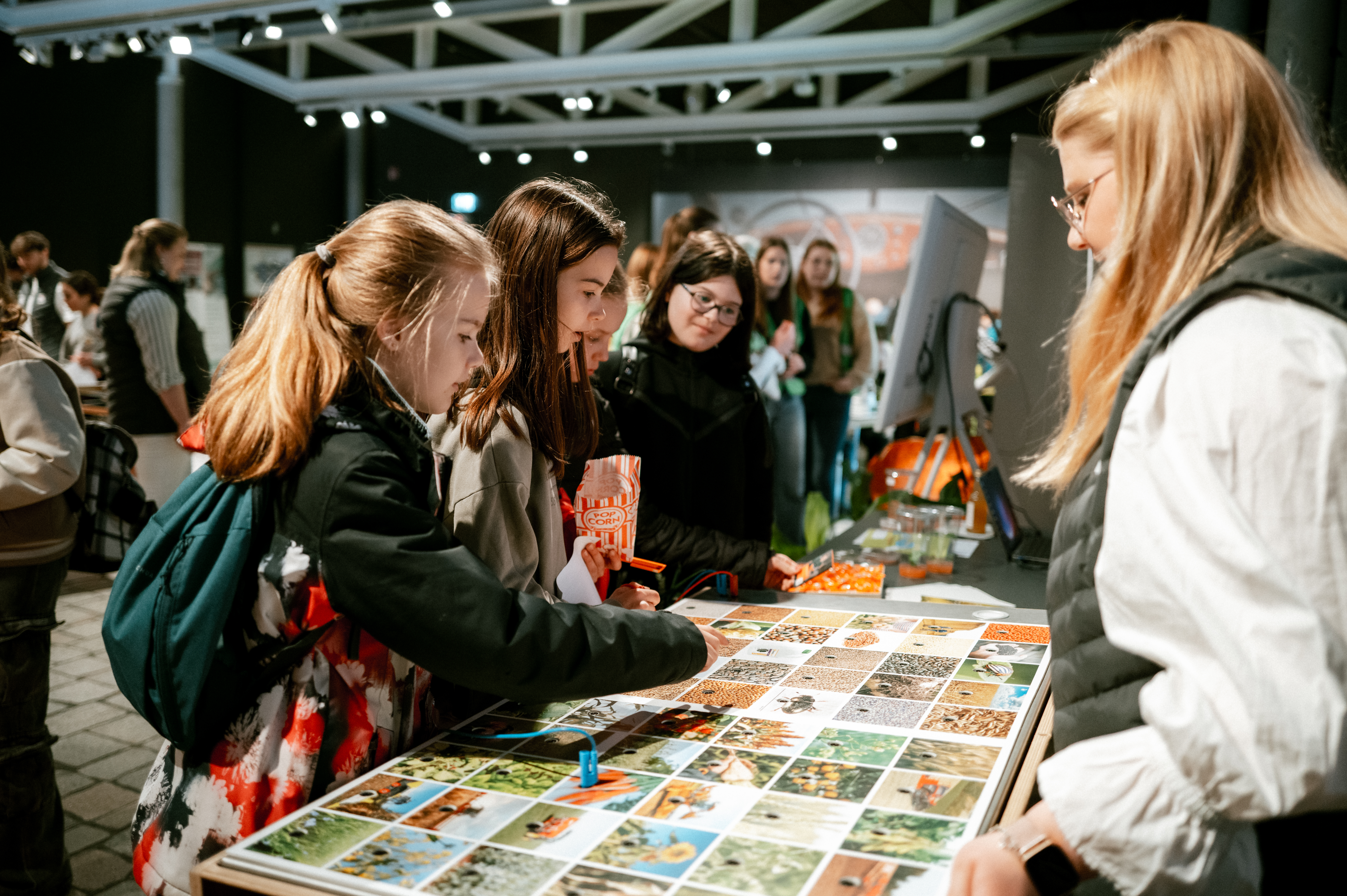 KWS exhibition table at Jugend Forscht Junior