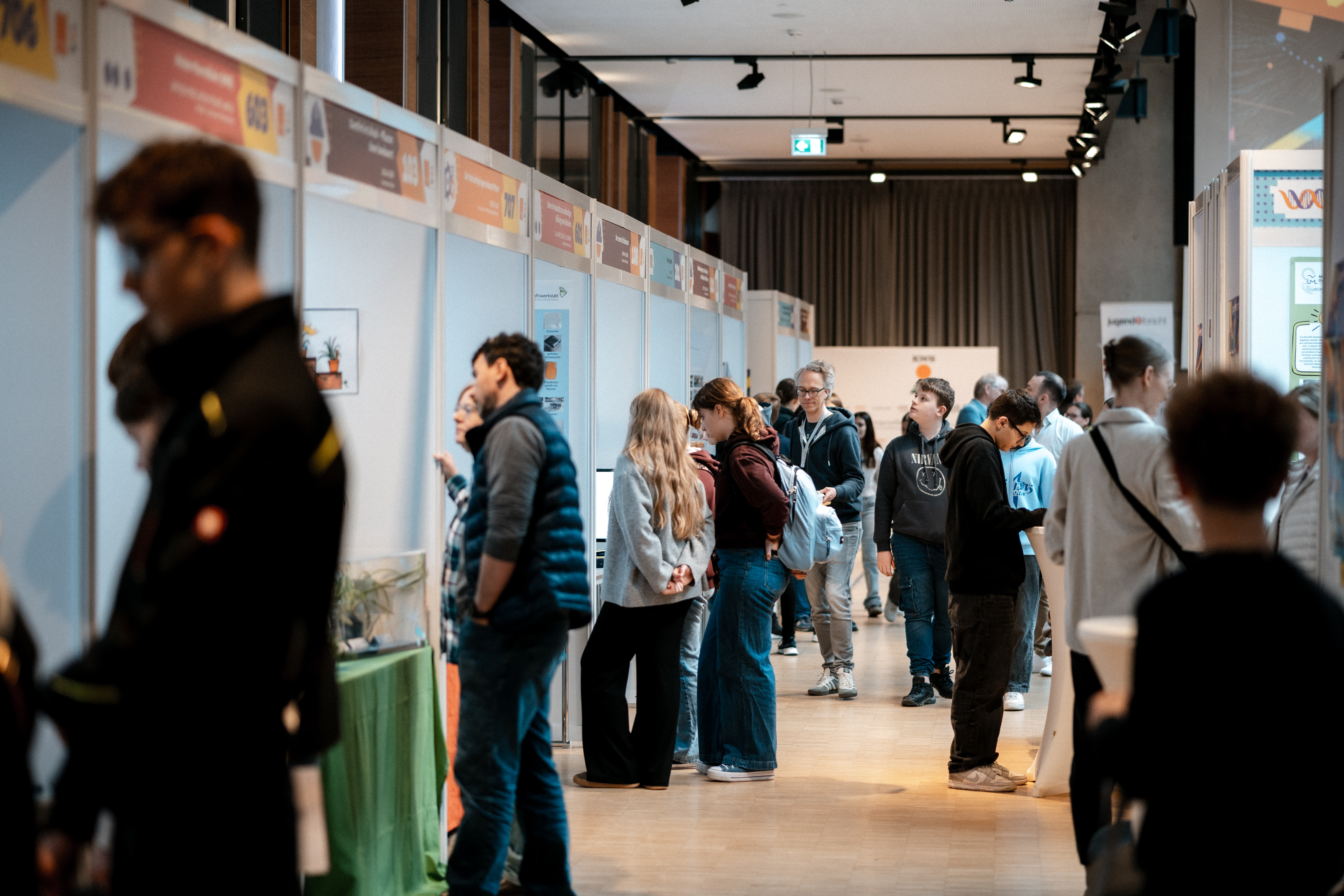 Jugend Forscht Junior Ausstellungsraum