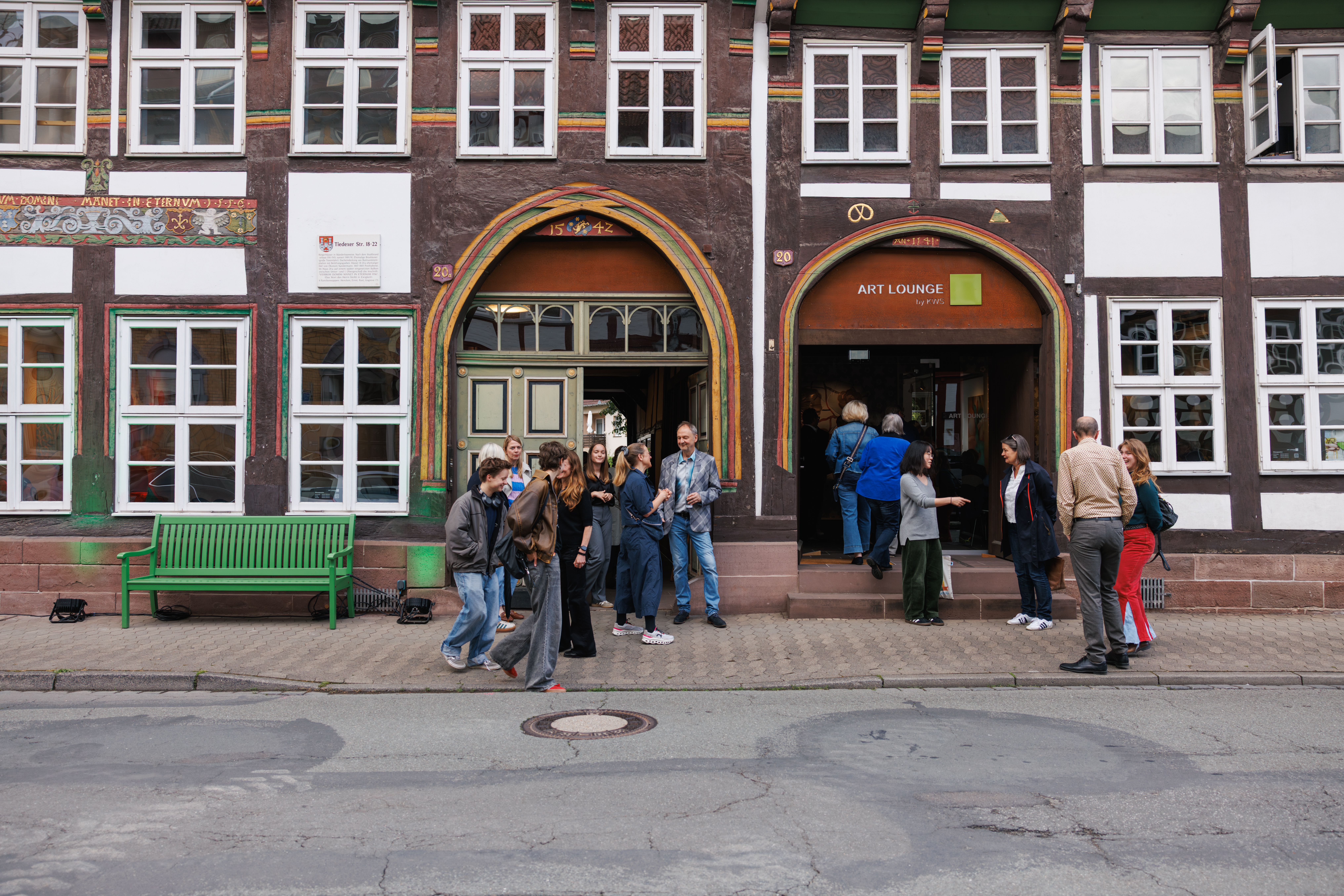 Scenes from the exhibition opening on June 11, 2026