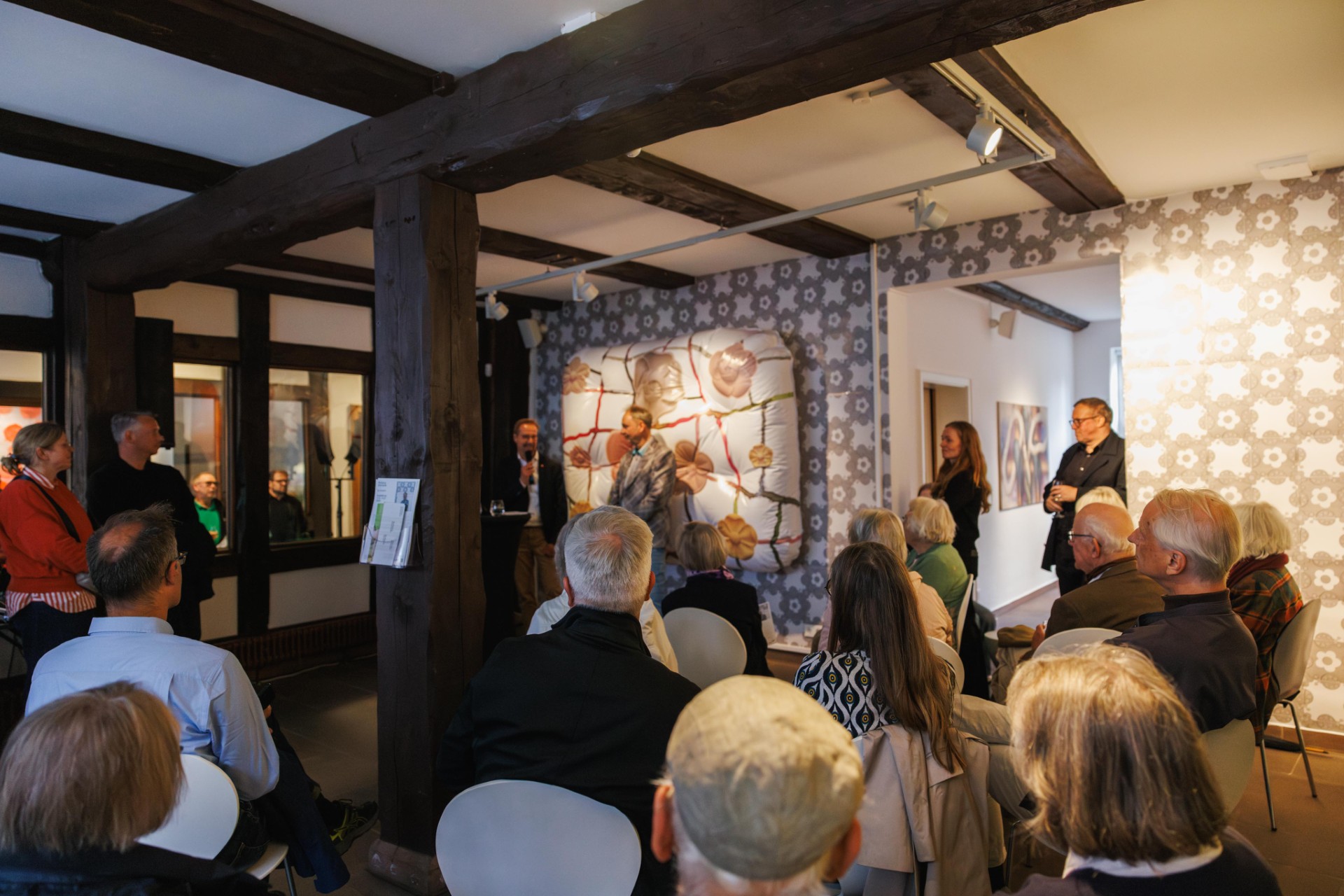 Scenes from the exhibition opening on June 11, 2026