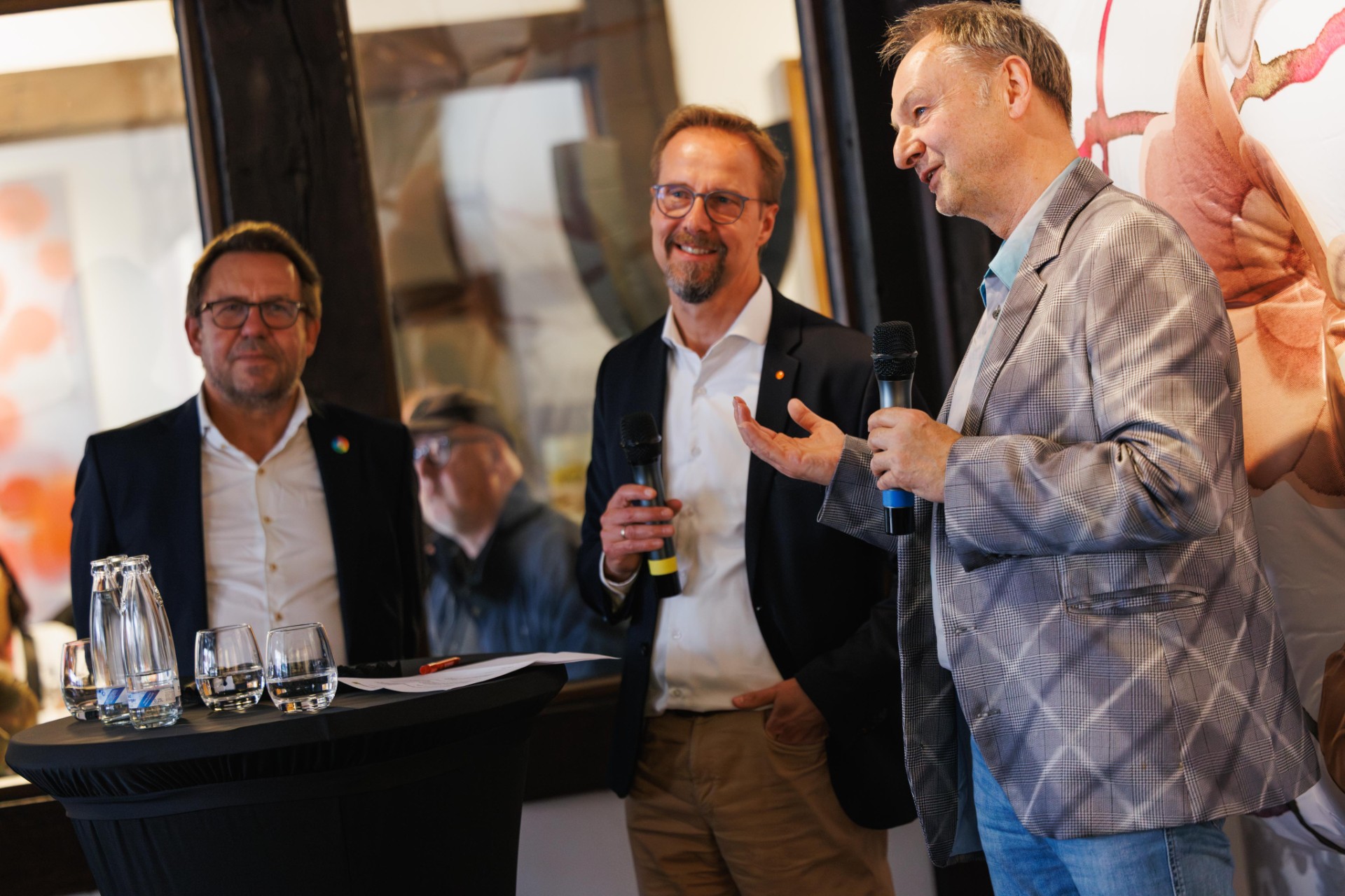 Scenes from the exhibition opening on June 11, 2026