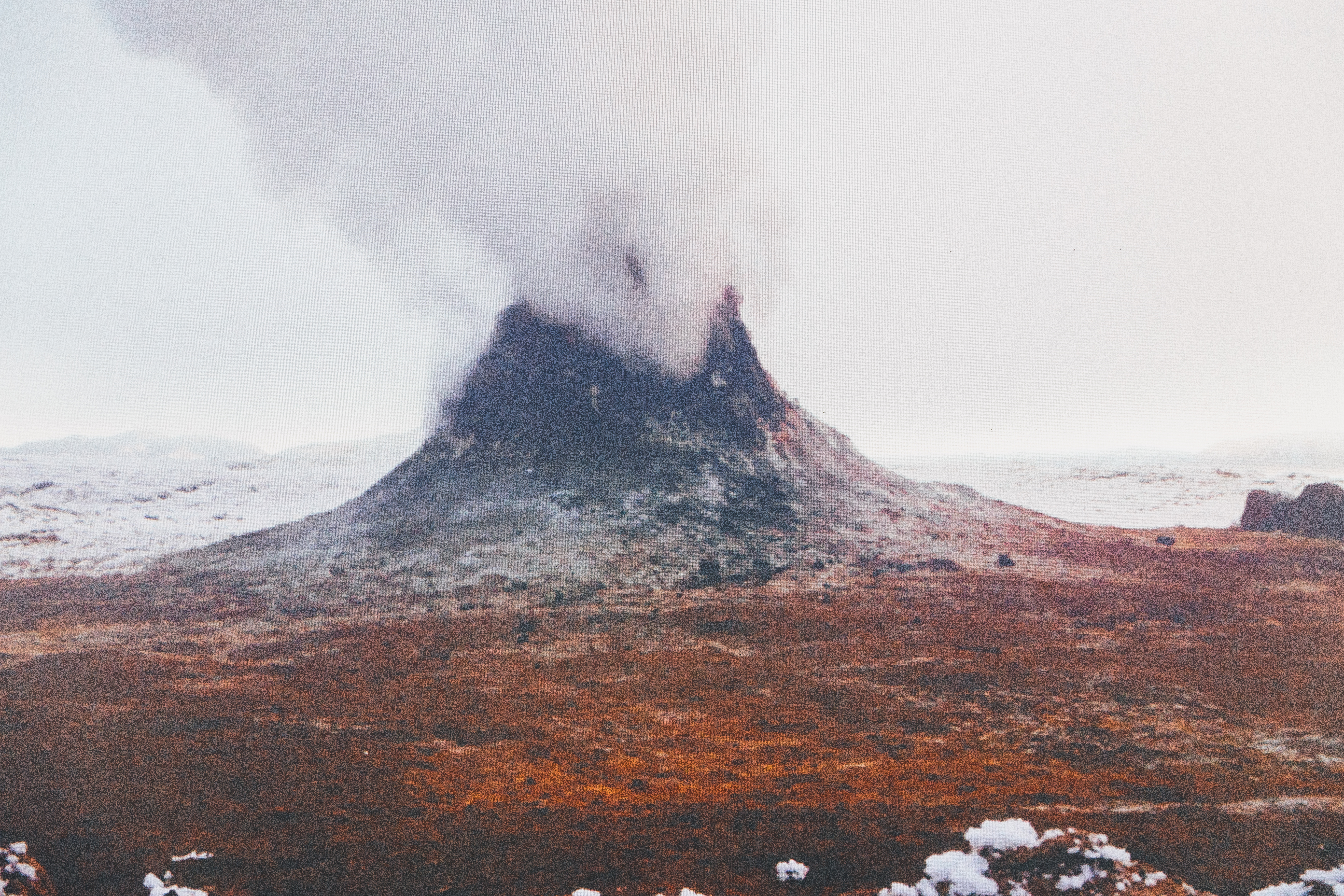 Sulfur fumarole on Iceland