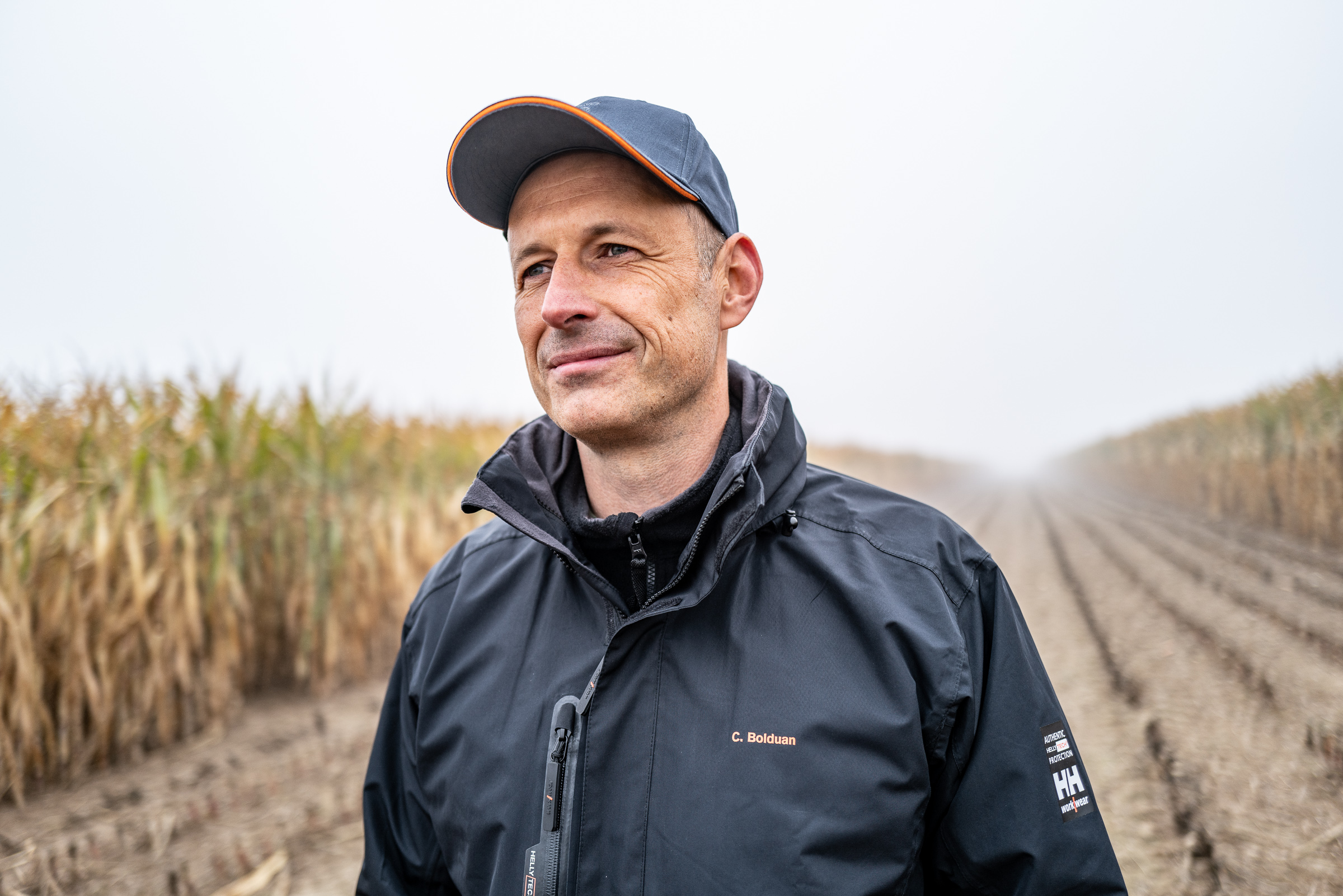 Christof Bolduan, responsable de la sélection du maïs précoce pour l’Europe