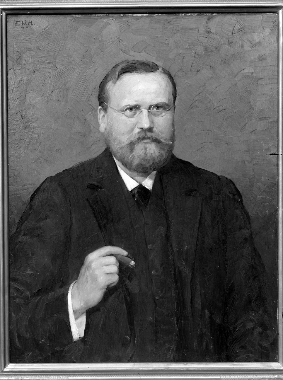 Carl Valentin Rabbethge (1842 - 1890), cartolina di Klein Wanzleben, 1898