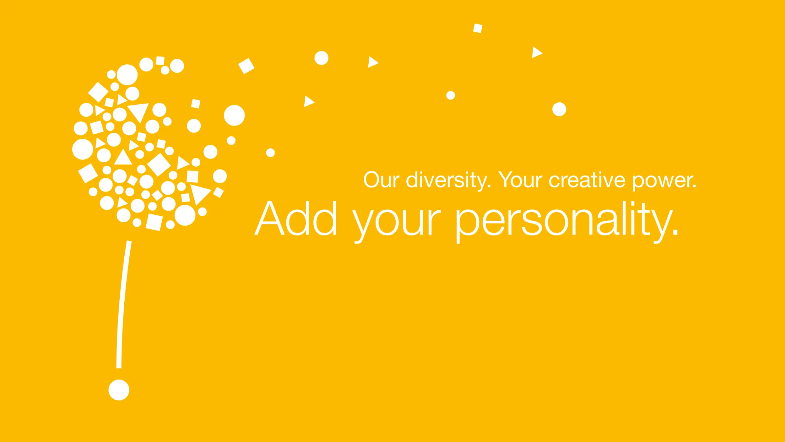 Diversity - Add your Personality