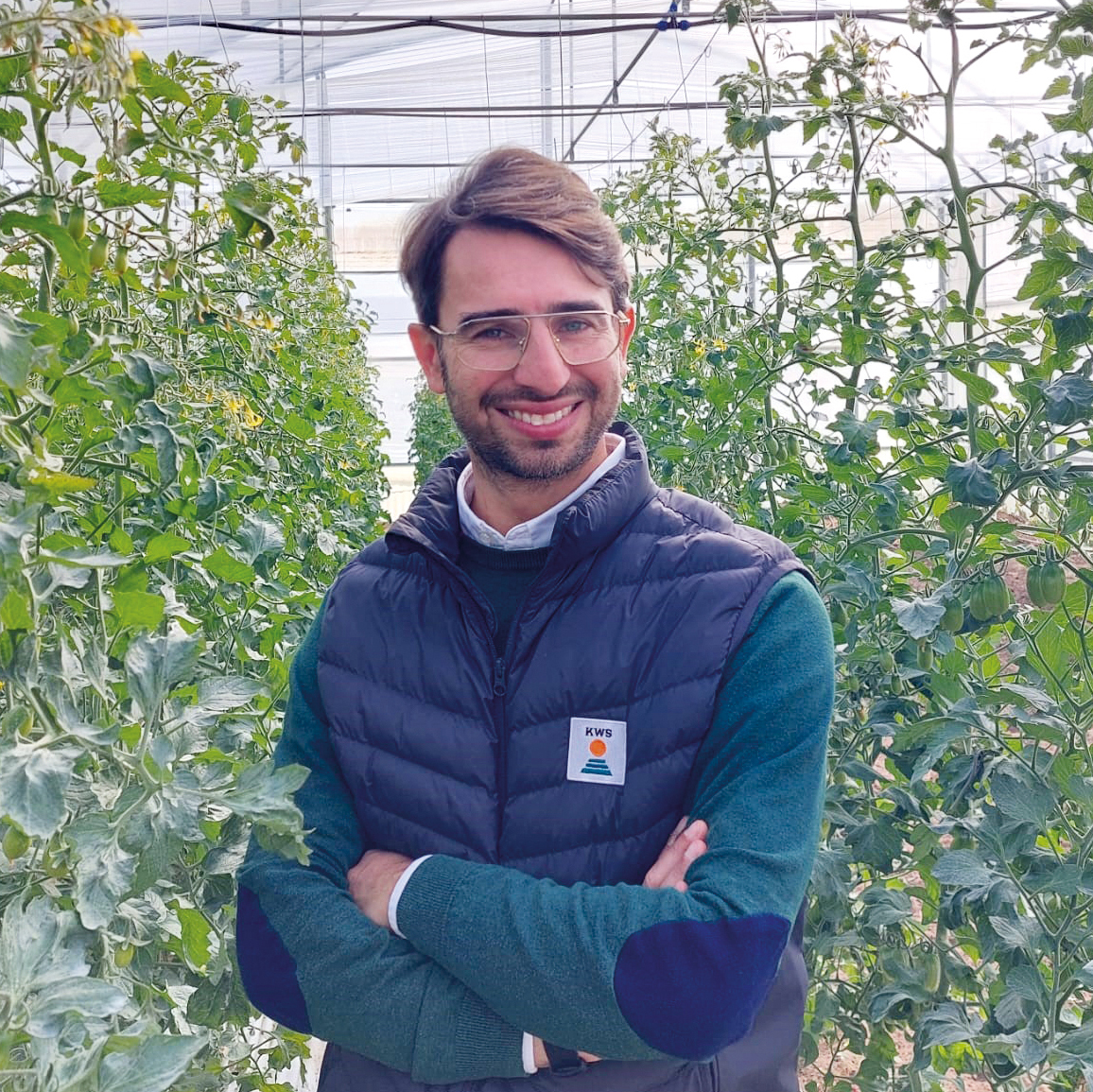 Foto di Paolo Arena Product Development Manager KWS Vegetables Italia