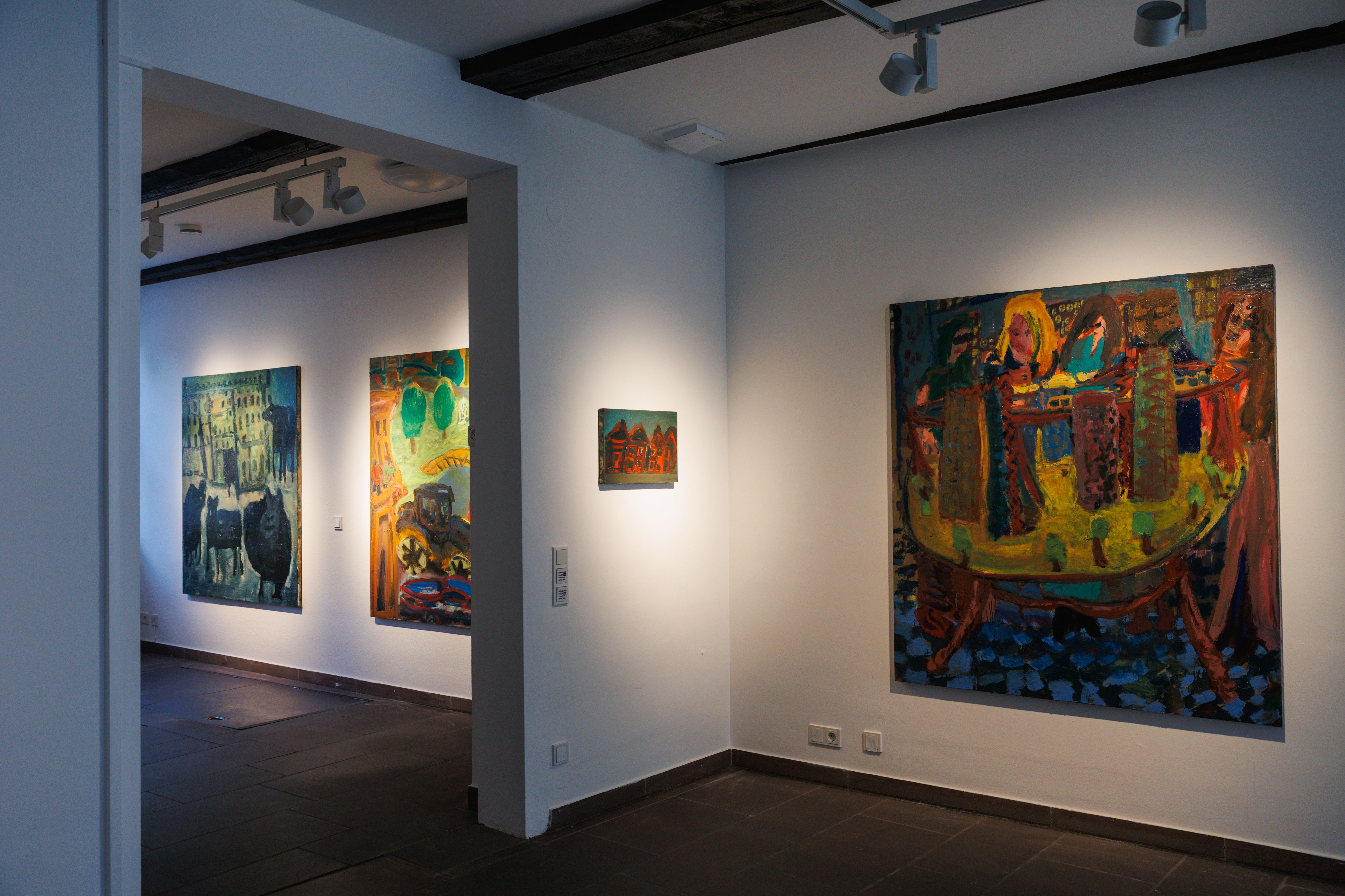 Maxim Gunga - Impressions from the vernissage