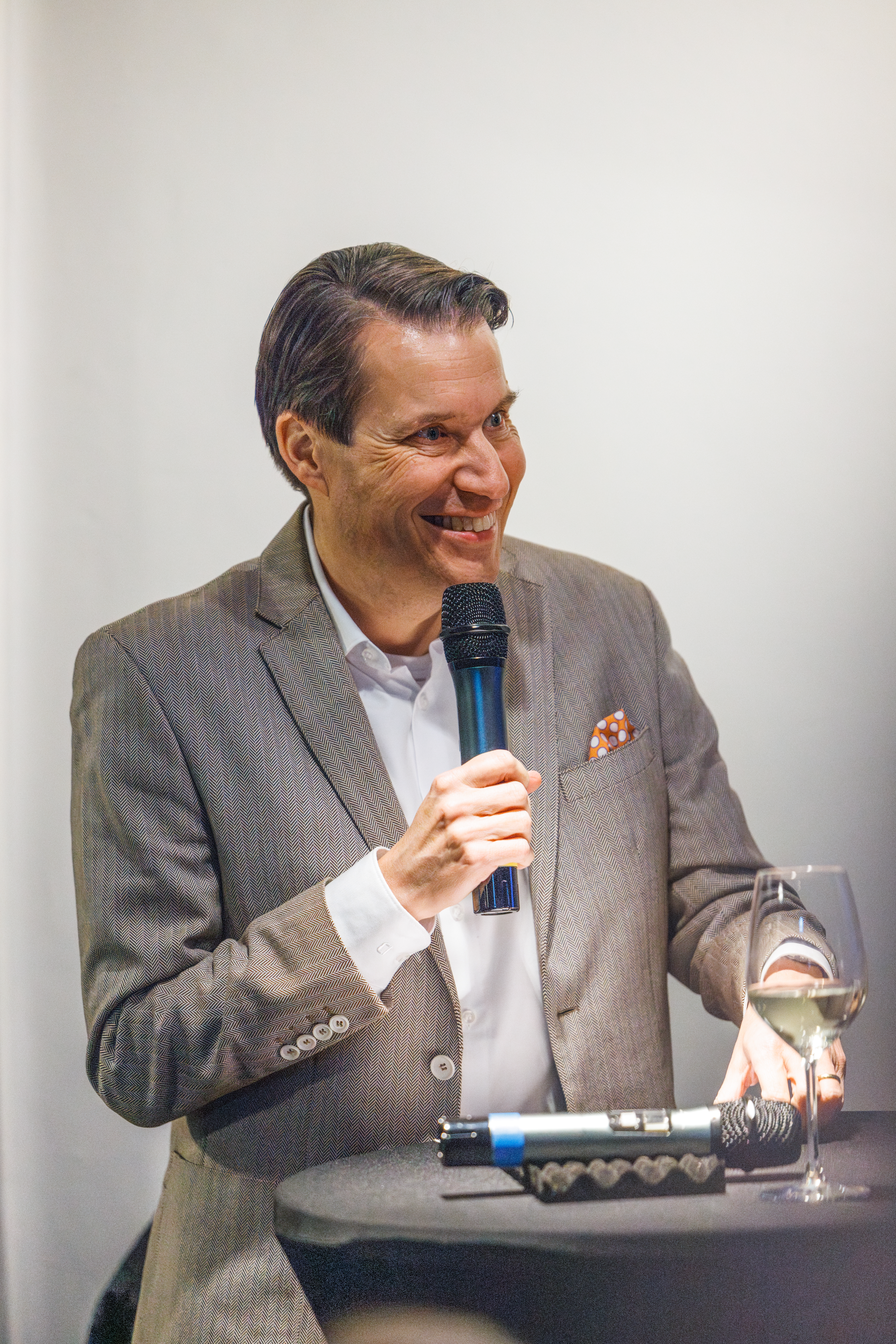 Begrüßung zur Eröffnung der Ausstellung durch Felix Büchting, Sprecher des Vorstands der KWS