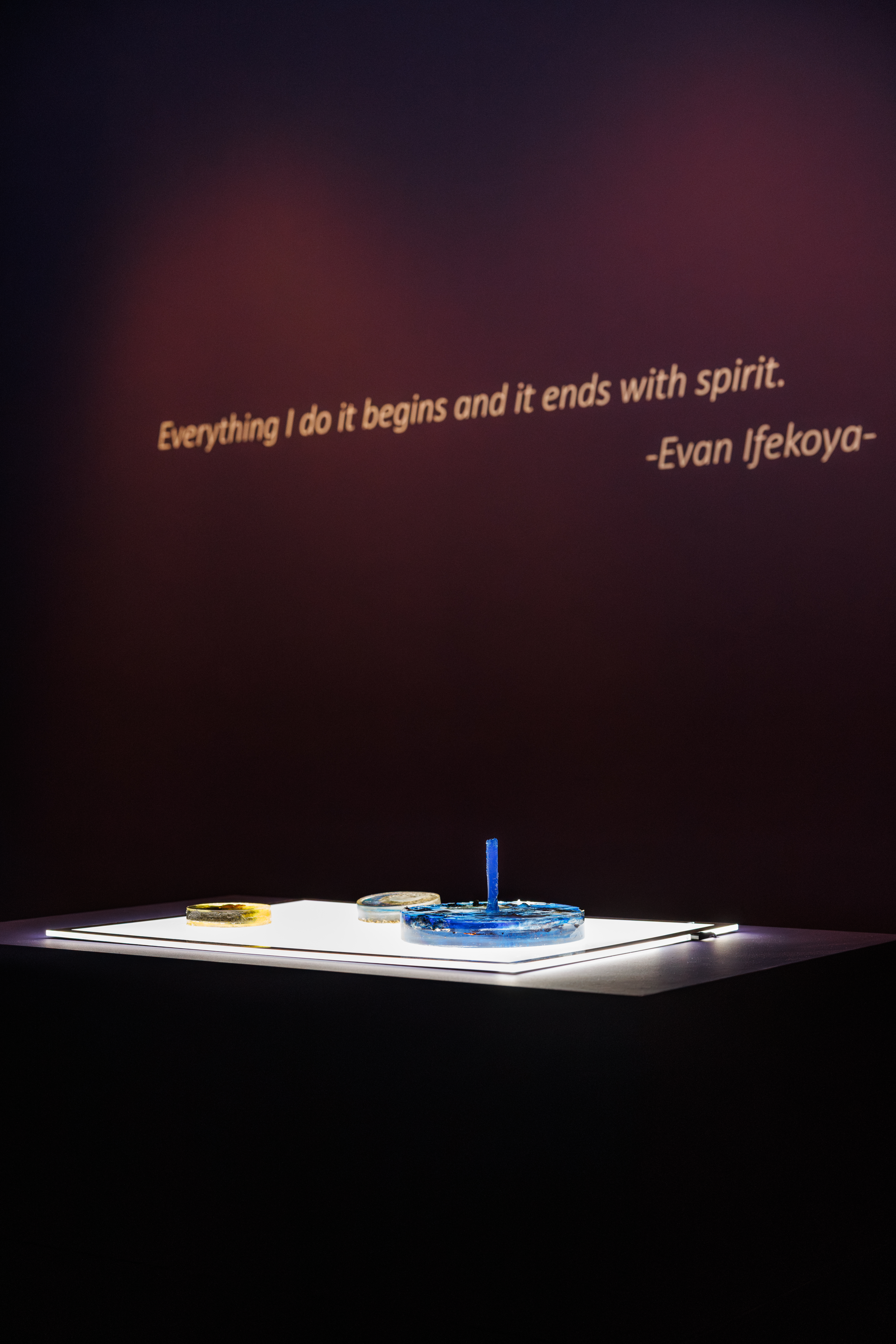 Ausstellungseröffnung Evan Ifekoya