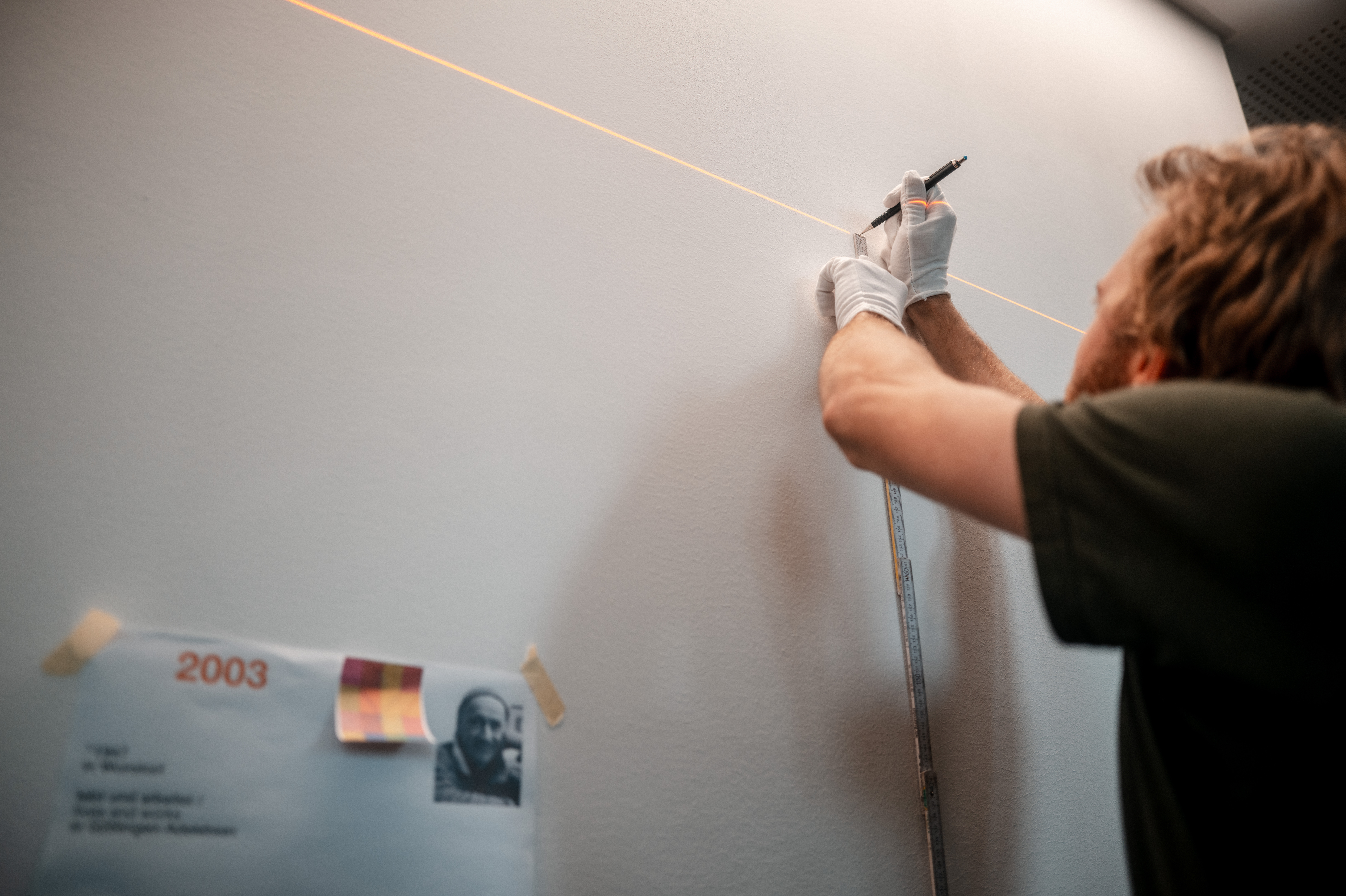 KWS-Kunstausstellung-Aufbau